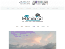 Tablet Screenshot of mymamihood.com